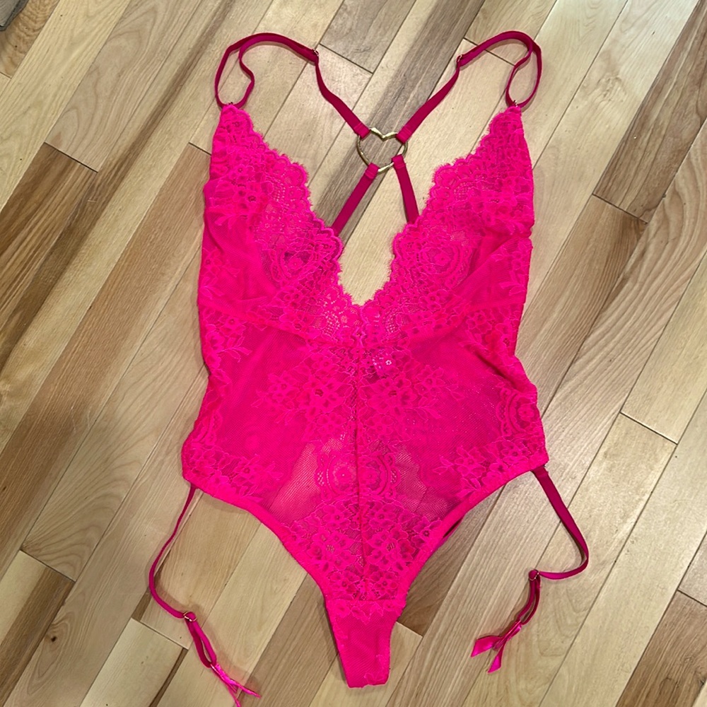 Hot Pink Adore Me Bodysuit